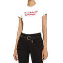 Cintura logo in pelle Dolce & Gabbana