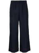 Parosh Parosh Straight Leg Cropped Trousers
