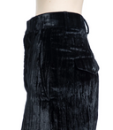 Ann Demeulemeester Stine High Waist Tailored Shorts Viscose Calico