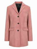 La Rose La Rose Cappotto Camoscio Rosa
