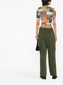 Kenzo Allover Kenya Paris Label Top