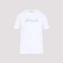 Lanvin Embroidered Script Logo T Shirt