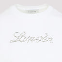 Lanvin Embroidered Script Logo T Shirt