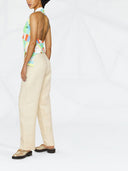 Pantaloni di lino pieghettati di Siedres