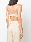 Niedriger Klassiker sehen durch Stitch -BH -Top