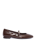 Sergio Levantesi Scarpa Ambra56 Vernice Marron Foncé