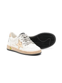 Golden Goose Ballstar Nappa Upper Laminated Star And Heel