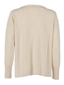 Kangra Cashmere Barchetta Con Passamaneria Scollo