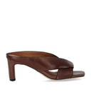 Miss Olivia Kaffee-Mule mit Absatz