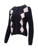La Rose La Rose Cardigan Losanghe Cash