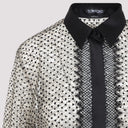 Tom Ford Flock Polka Dot Shirt