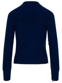 Brodie cashmere in plexiglass blu cashmere maglione