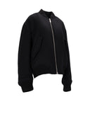 Off White Quote Ws Bomber Jkt Noir Gris Foncé