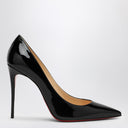 Christian Louboutin Black Patent Leather Décollette