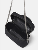 Stella Mc Cartney Falabella Vanity Case Eco Shaggy Deer W/Ruthenium Chain