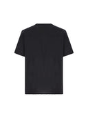 Saint Laurent Men's Organic Cotton Black T Shirt