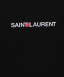 Saint Laurent Women's Organic Cotton Fleece Black