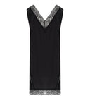 Marella Black Silk Costone Top