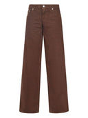 Stella Mc Cartney Brown Wash Wide Leg