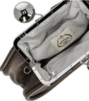 Max Mara Weekend Pasticcino Milvanew Medium Mud Clutch