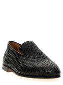 Premiata Braided Leather Loafers