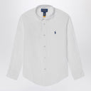Polo Ralph Lauren White Linen Button Down Shirt