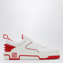 Christian Louboutin White/Red Astroloubi Sneakers