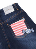 Monnalisa Jeans Patch Work Denim St
