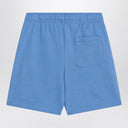 Polo Ralph Lauren Light Blue Shorts In Cotton Blend