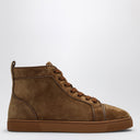 Christian Louboutin Brown Suede Sneaker High Top Louis