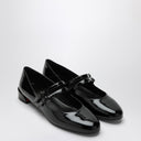 Christian Louboutin Black Black Leather Sweet Jane Ballerinas