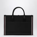 Christian Louboutin Black Grained Calf Leather Tote Bag Nastroloubi