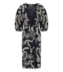 Kimono blu dello spolverino della gente del traffico