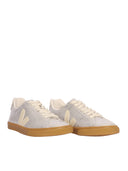 Veja Esplar Logo Suede Silver Pierre Nat