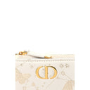 Dior Zodiac Print Caro Leather Wallet