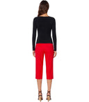 Elisabetta Franchi Haut Noir Avec Logo