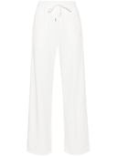 Parosh Logo Embroidered Straight Trousers
