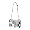 Sparkle Nano Purse Rabanne Polyester Silver