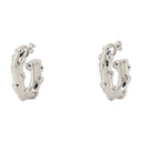Earrings Rabanne Aluminum Silver