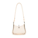Bolso Bandolera Pequeño Anilla Rabanne Sintético Rosa