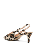 Parosh 70 mm Slingback-Pumps mit Leopardenmuster
