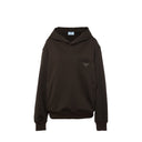 Prada Felpa con cappuccio di cotone oversize