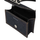 Alexander Mcqueen Jeweled Denim Bag
