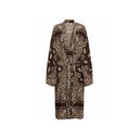 La robe Kaftan Twill Kaftan imprimée à imprimé Attico