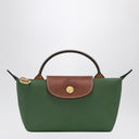 Sacca frizione verde originale di longchamp