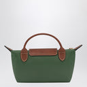 Sacca frizione verde originale di longchamp