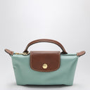 Longchamp Le Pliage Original Celadon Clutch Bag