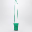 Longchamp Le Pliage Xtra Green Mobile Phone Holder With Shoulder Strap