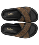 Max Mara Beachwear Party Brown Sandal