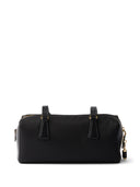 Prada Re Nylon And Leather Medium Top Handle Bag With Padlock